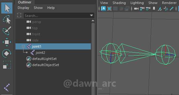 [Maya]Rigging 01 - Joint